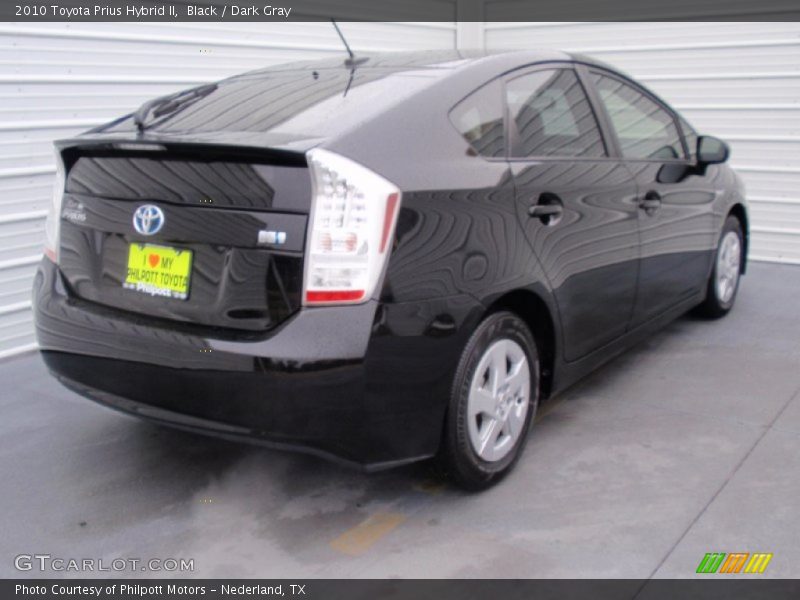 Black / Dark Gray 2010 Toyota Prius Hybrid II