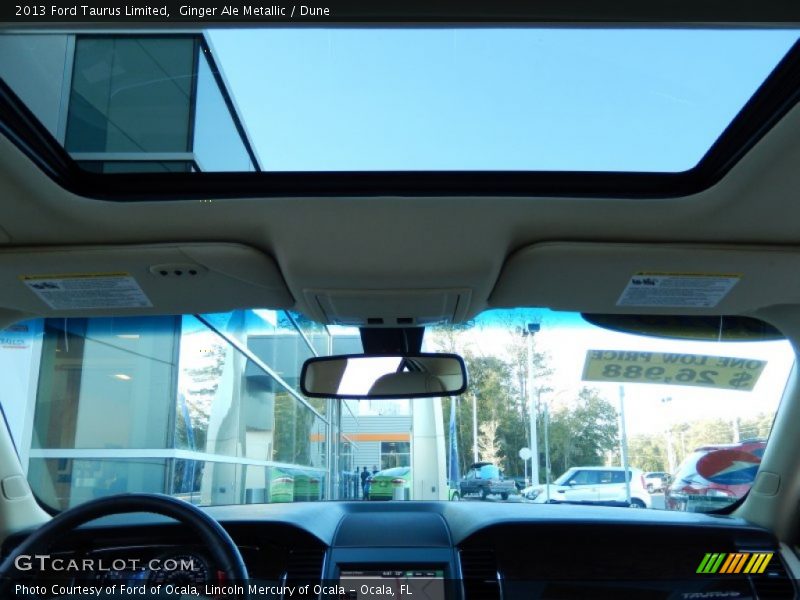 Ginger Ale Metallic / Dune 2013 Ford Taurus Limited