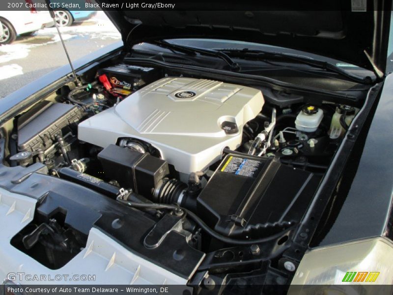 Black Raven / Light Gray/Ebony 2007 Cadillac CTS Sedan