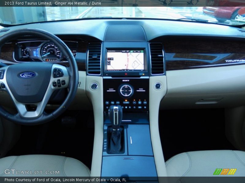 Ginger Ale Metallic / Dune 2013 Ford Taurus Limited