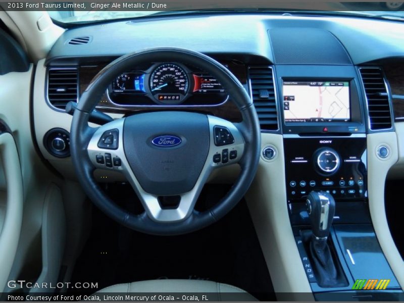 Ginger Ale Metallic / Dune 2013 Ford Taurus Limited