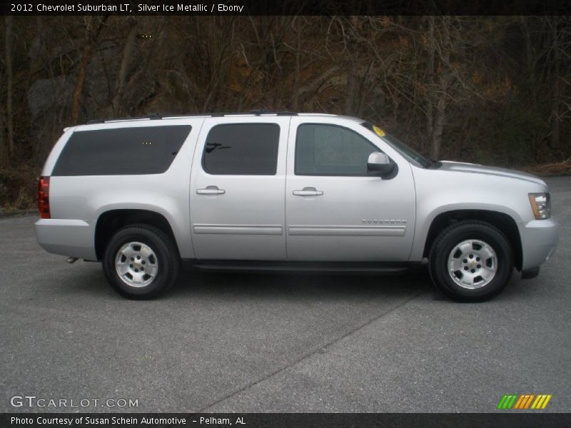 Silver Ice Metallic / Ebony 2012 Chevrolet Suburban LT