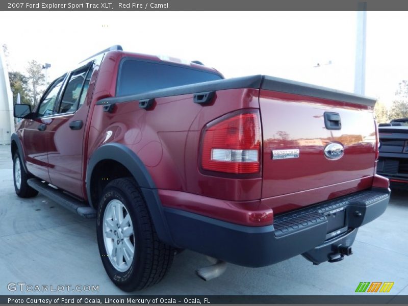 Red Fire / Camel 2007 Ford Explorer Sport Trac XLT