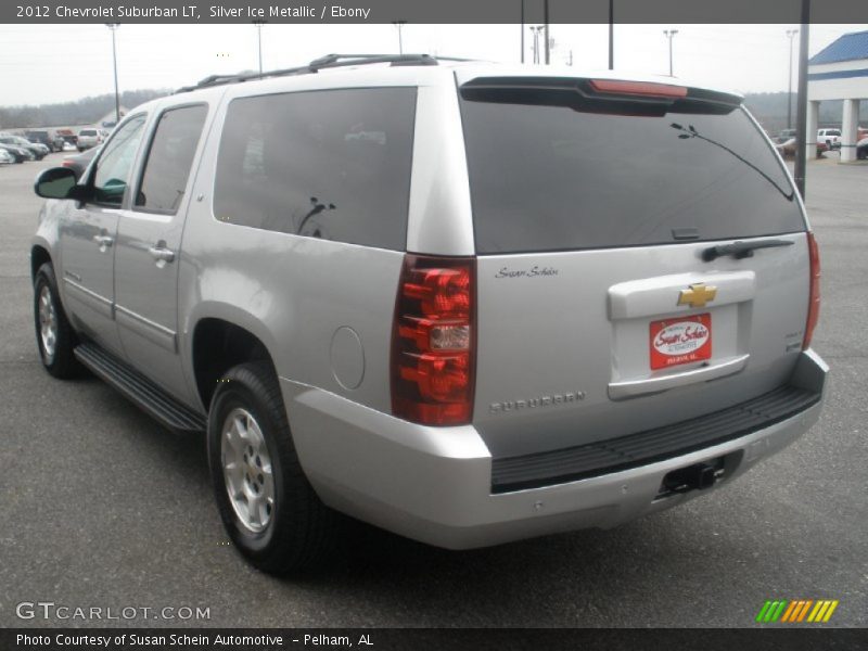 Silver Ice Metallic / Ebony 2012 Chevrolet Suburban LT