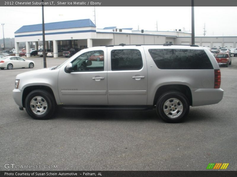 Silver Ice Metallic / Ebony 2012 Chevrolet Suburban LT