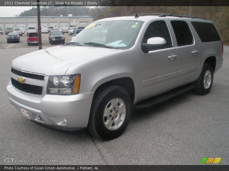 Silver Ice Metallic / Ebony 2012 Chevrolet Suburban LT