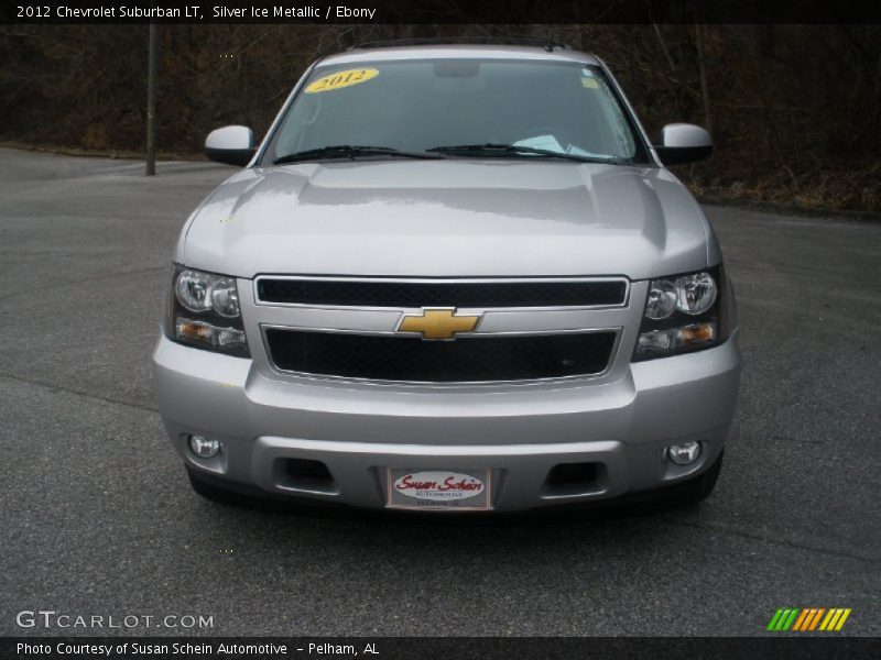 Silver Ice Metallic / Ebony 2012 Chevrolet Suburban LT