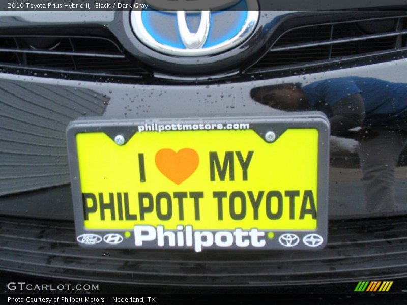 Black / Dark Gray 2010 Toyota Prius Hybrid II