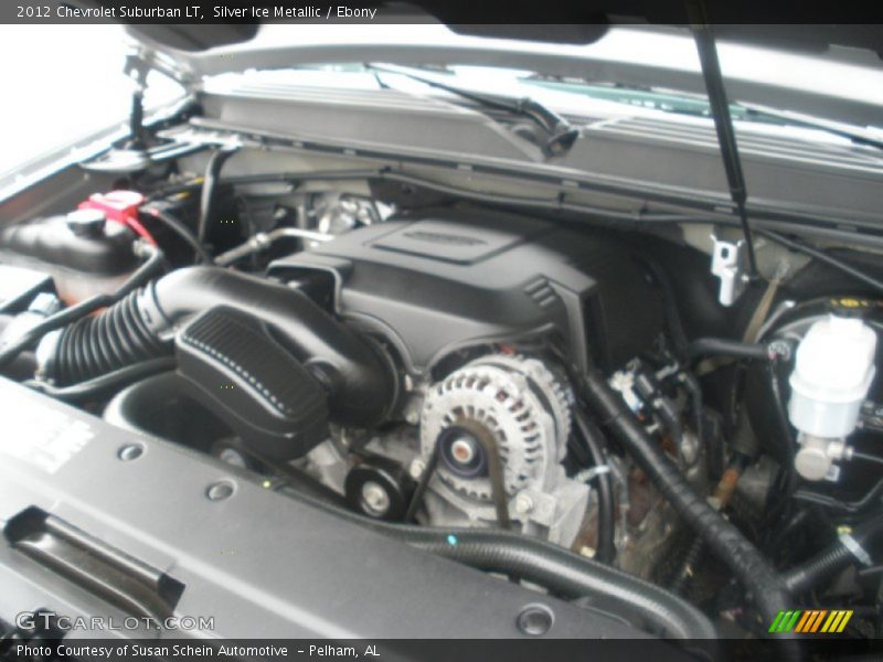 Silver Ice Metallic / Ebony 2012 Chevrolet Suburban LT