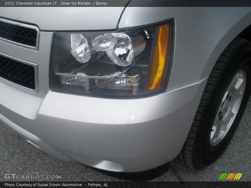 Silver Ice Metallic / Ebony 2012 Chevrolet Suburban LT
