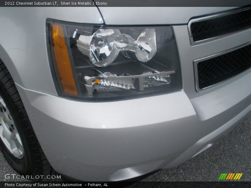 Silver Ice Metallic / Ebony 2012 Chevrolet Suburban LT