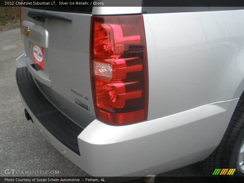 Silver Ice Metallic / Ebony 2012 Chevrolet Suburban LT