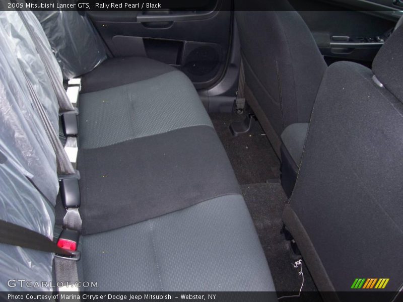 Rally Red Pearl / Black 2009 Mitsubishi Lancer GTS