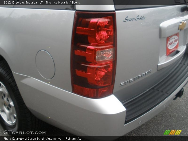 Silver Ice Metallic / Ebony 2012 Chevrolet Suburban LT