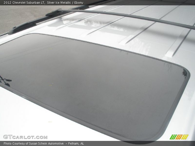 Silver Ice Metallic / Ebony 2012 Chevrolet Suburban LT