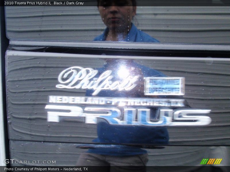 Black / Dark Gray 2010 Toyota Prius Hybrid II