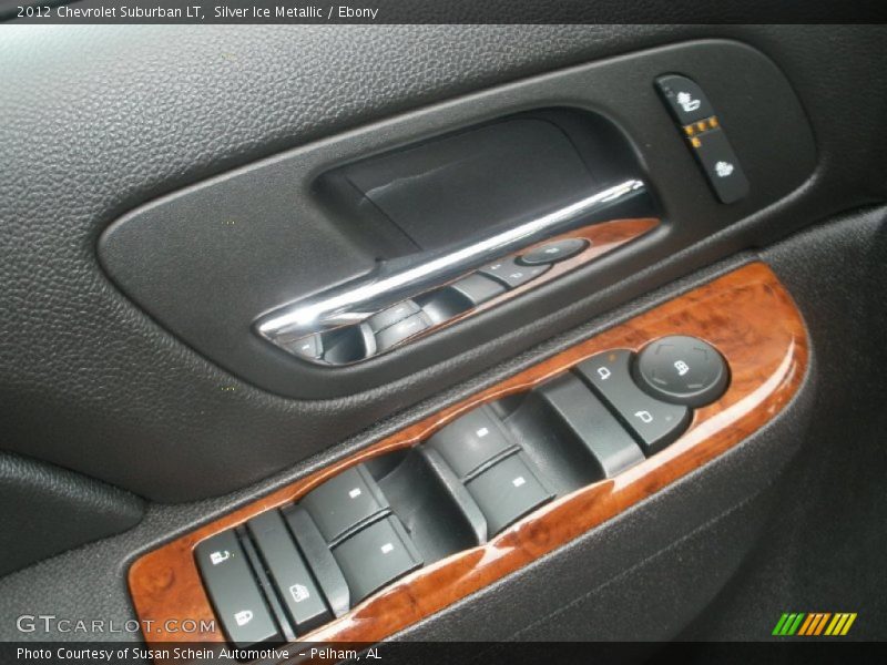 Silver Ice Metallic / Ebony 2012 Chevrolet Suburban LT
