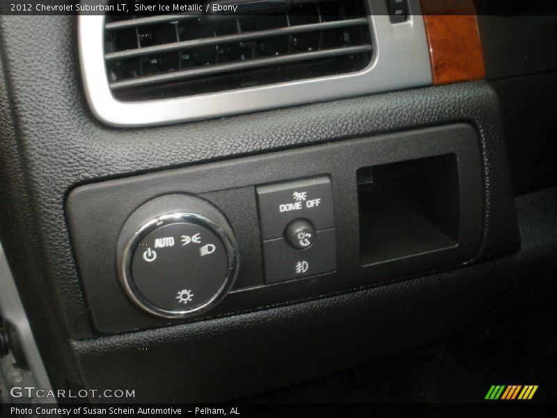 Silver Ice Metallic / Ebony 2012 Chevrolet Suburban LT