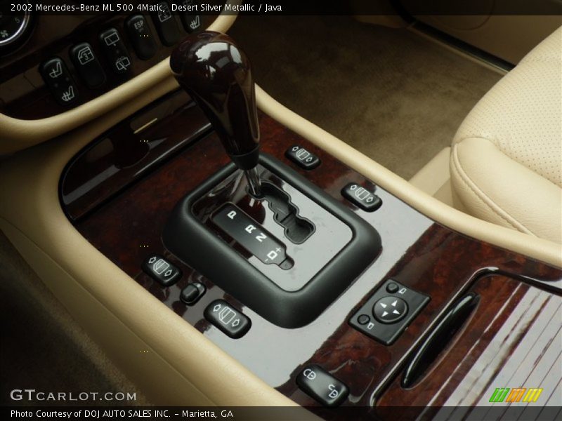 Desert Silver Metallic / Java 2002 Mercedes-Benz ML 500 4Matic