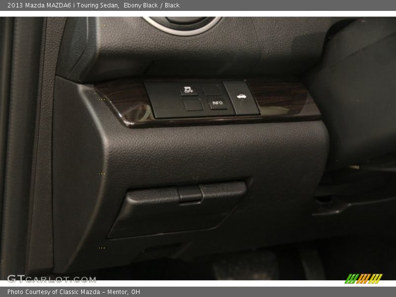 Ebony Black / Black 2013 Mazda MAZDA6 i Touring Sedan