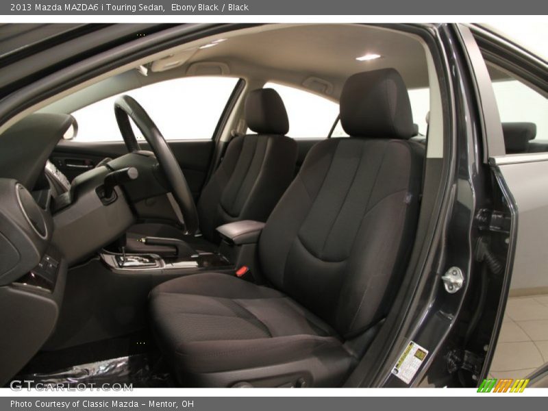 Ebony Black / Black 2013 Mazda MAZDA6 i Touring Sedan