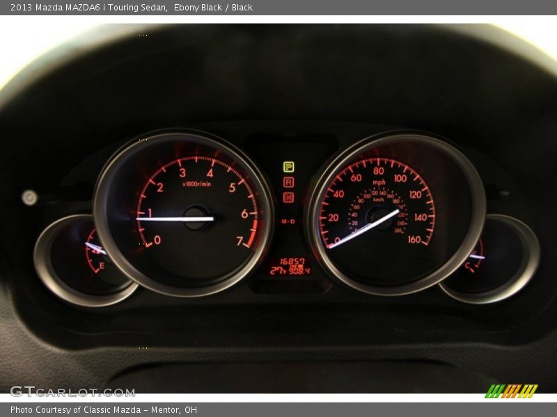 Ebony Black / Black 2013 Mazda MAZDA6 i Touring Sedan