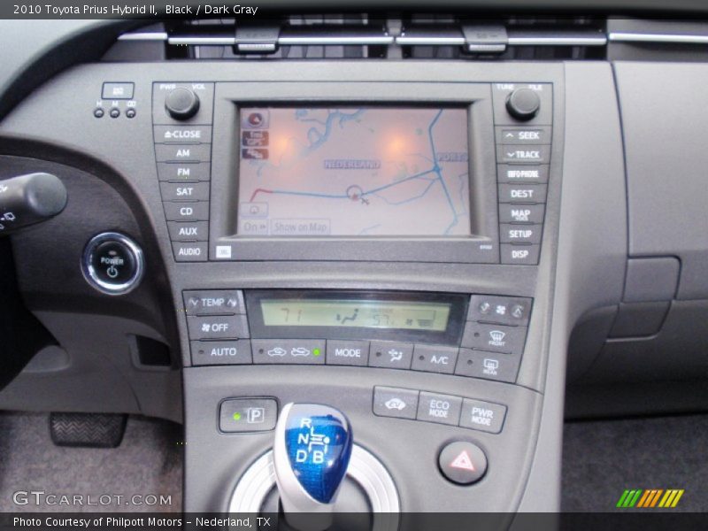 Black / Dark Gray 2010 Toyota Prius Hybrid II