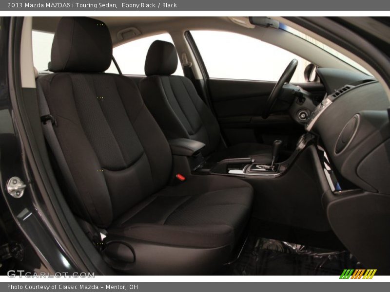 Ebony Black / Black 2013 Mazda MAZDA6 i Touring Sedan