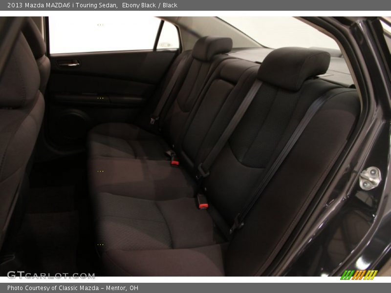 Ebony Black / Black 2013 Mazda MAZDA6 i Touring Sedan