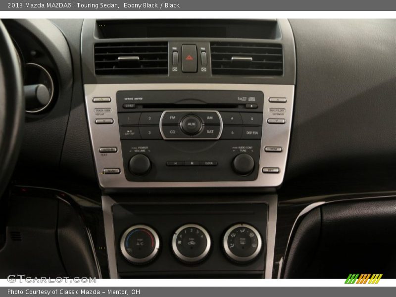 Ebony Black / Black 2013 Mazda MAZDA6 i Touring Sedan