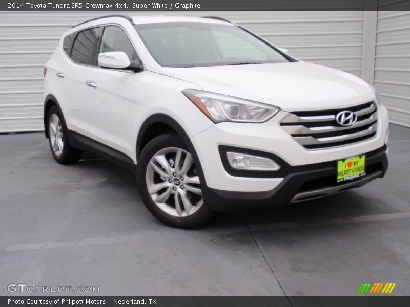 Super White / Graphite 2014 Toyota Tundra SR5 Crewmax 4x4