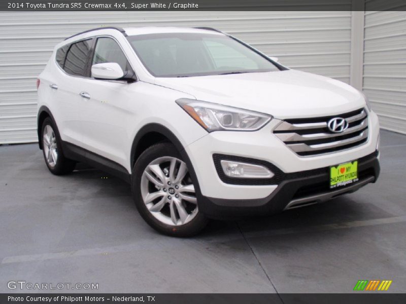 Super White / Graphite 2014 Toyota Tundra SR5 Crewmax 4x4