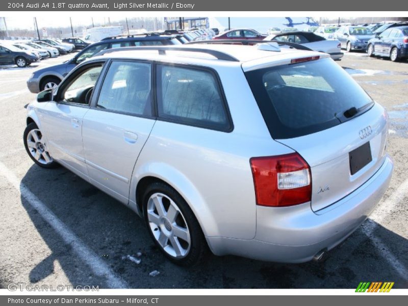 Light Silver Metallic / Ebony 2004 Audi A4 1.8T quattro Avant