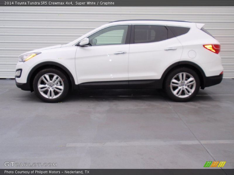 Super White / Graphite 2014 Toyota Tundra SR5 Crewmax 4x4