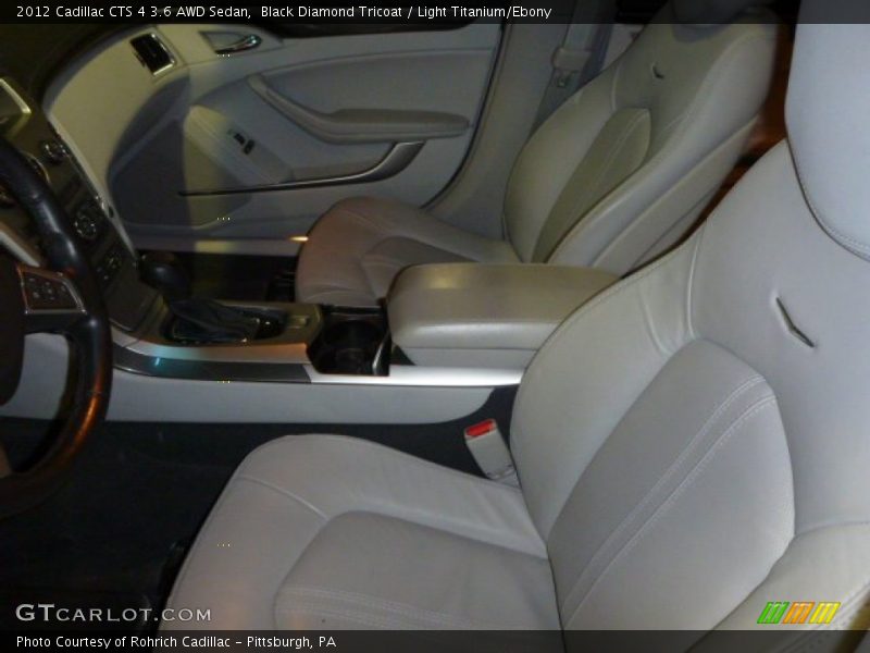 Black Diamond Tricoat / Light Titanium/Ebony 2012 Cadillac CTS 4 3.6 AWD Sedan
