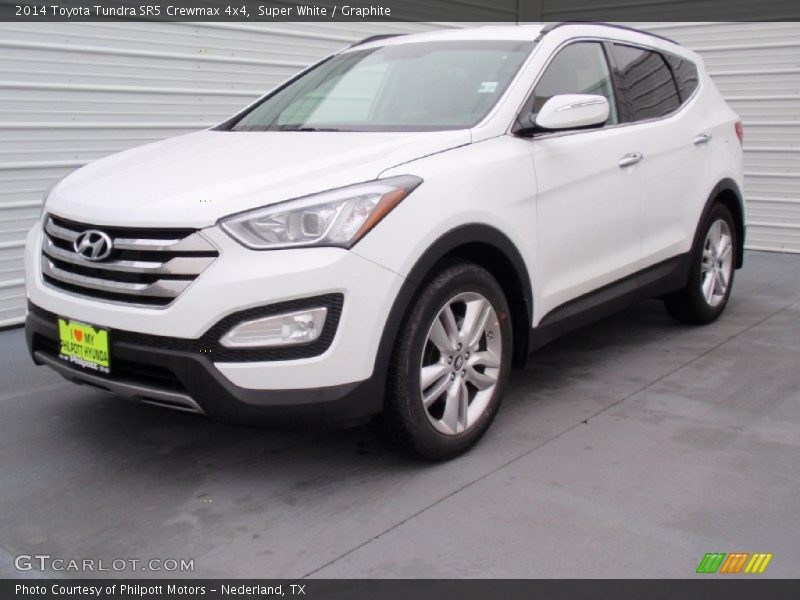 Super White / Graphite 2014 Toyota Tundra SR5 Crewmax 4x4