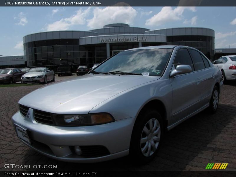 Sterling Silver Metallic / Gray 2002 Mitsubishi Galant ES