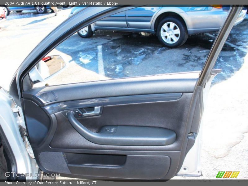 Light Silver Metallic / Ebony 2004 Audi A4 1.8T quattro Avant