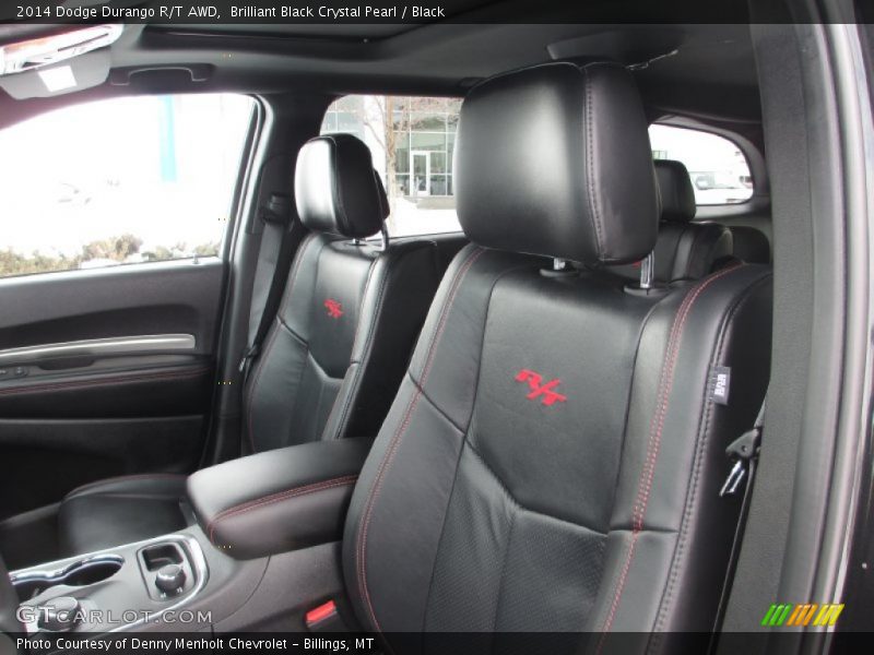 Brilliant Black Crystal Pearl / Black 2014 Dodge Durango R/T AWD