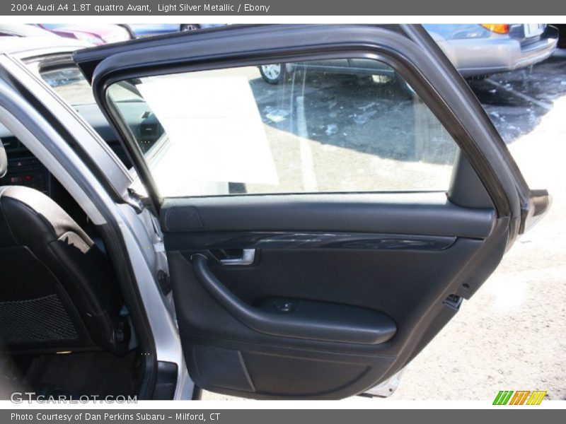 Light Silver Metallic / Ebony 2004 Audi A4 1.8T quattro Avant