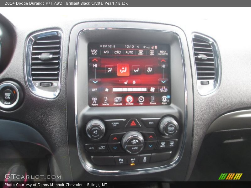 Controls of 2014 Durango R/T AWD