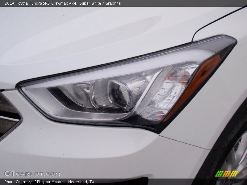 Super White / Graphite 2014 Toyota Tundra SR5 Crewmax 4x4