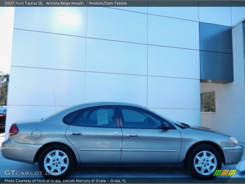 Arizona Beige Metallic / Medium/Dark Pebble 2007 Ford Taurus SE