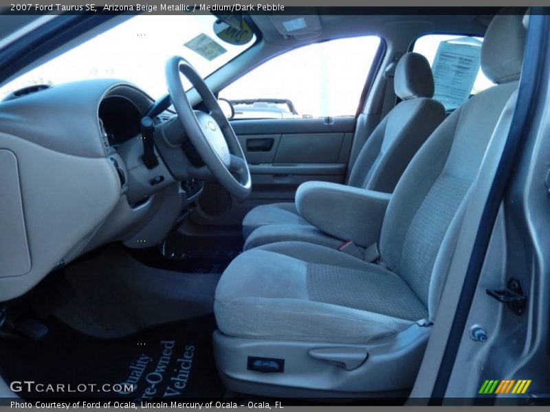 Arizona Beige Metallic / Medium/Dark Pebble 2007 Ford Taurus SE