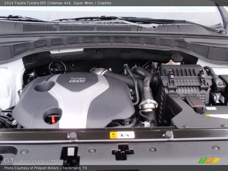 Super White / Graphite 2014 Toyota Tundra SR5 Crewmax 4x4