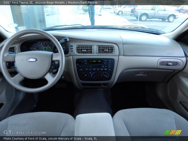 Arizona Beige Metallic / Medium/Dark Pebble 2007 Ford Taurus SE