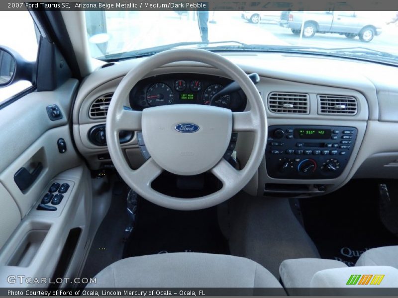 Arizona Beige Metallic / Medium/Dark Pebble 2007 Ford Taurus SE