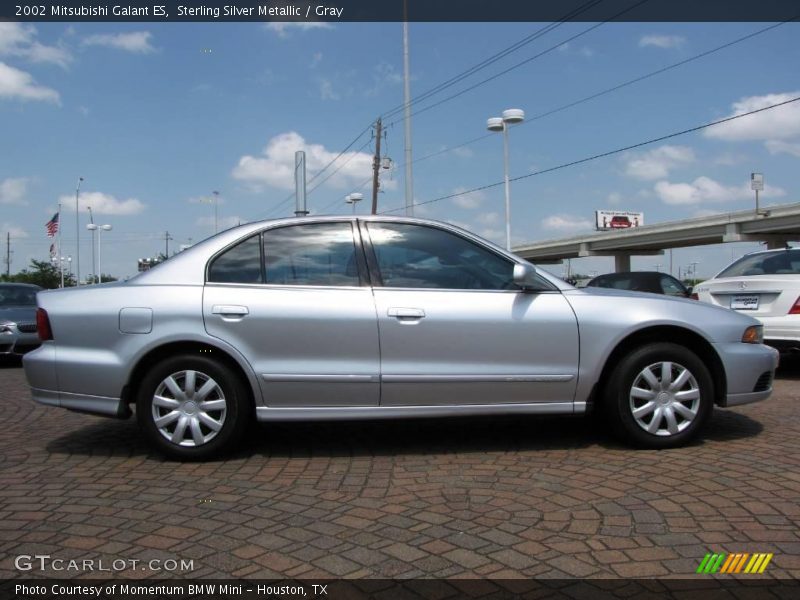 Sterling Silver Metallic / Gray 2002 Mitsubishi Galant ES