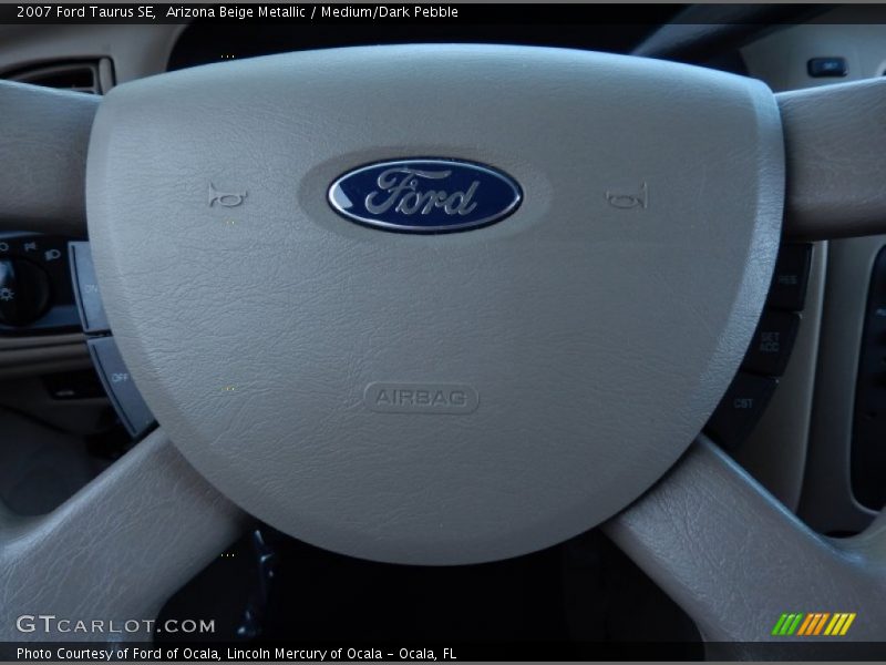 Arizona Beige Metallic / Medium/Dark Pebble 2007 Ford Taurus SE