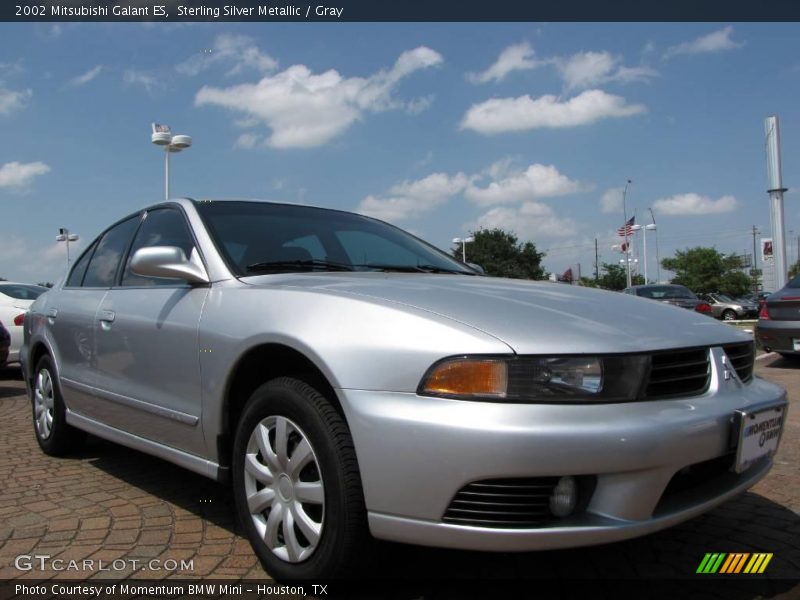 Sterling Silver Metallic / Gray 2002 Mitsubishi Galant ES